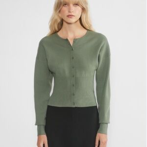 Wilfred Golightly Cardigan Sage Green